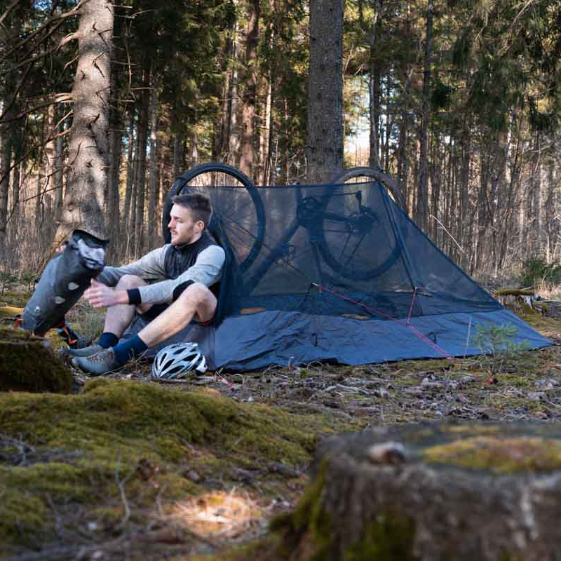 Say no to mosquitos with our lightweight inner tent setup!